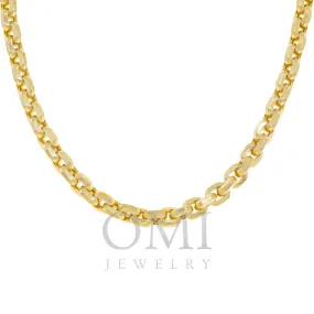 14K GOLD 4MM BOX CHAIN