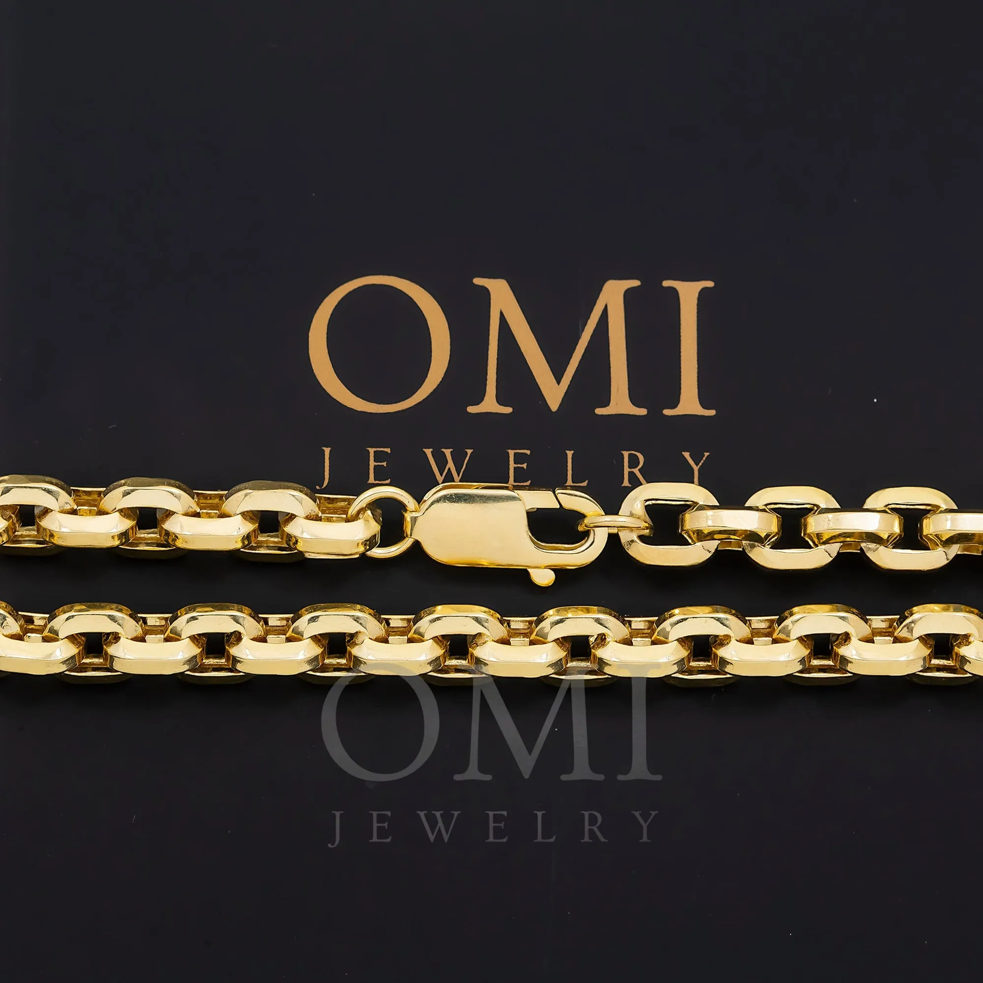 14K GOLD 4MM BOX CHAIN