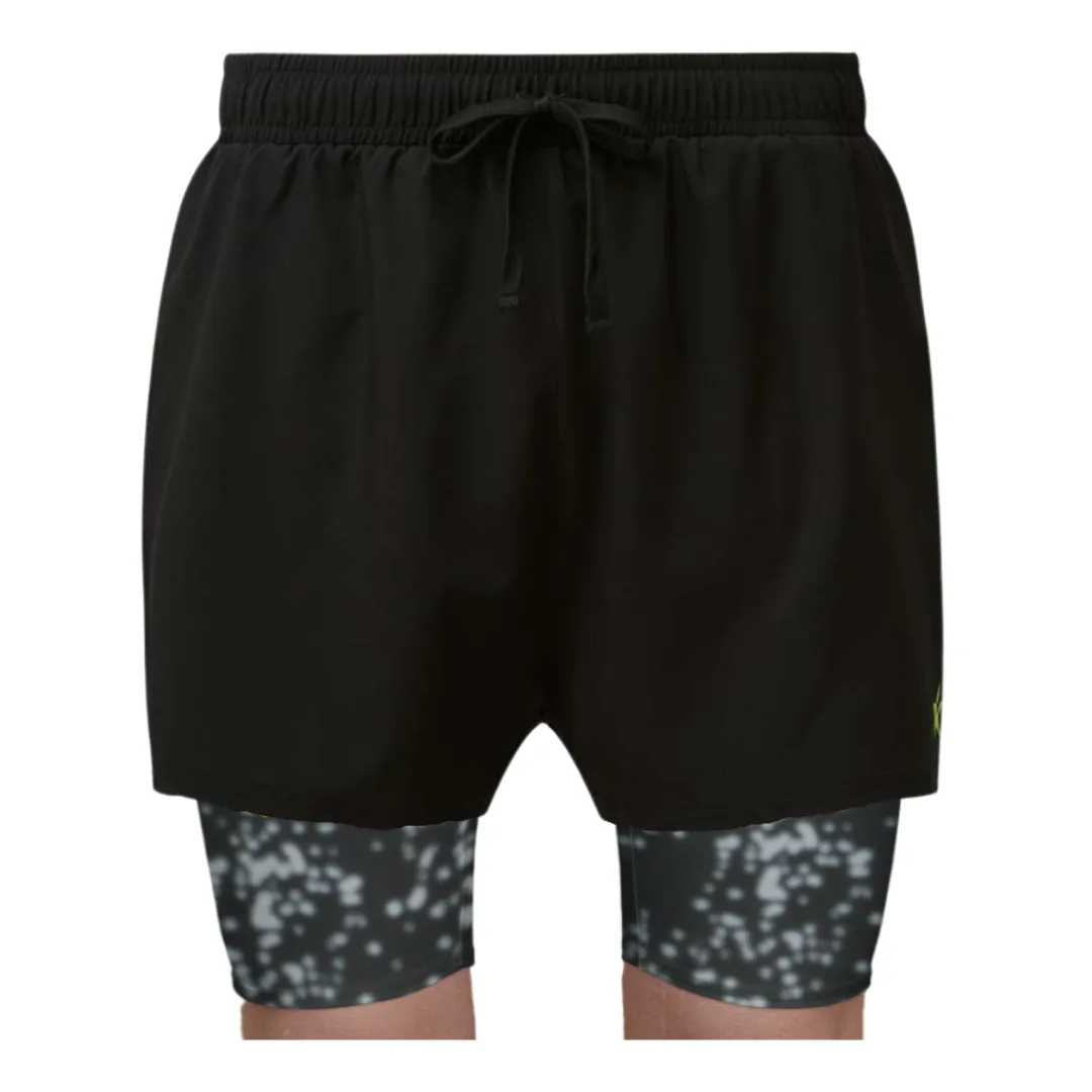 2 in 1 Double Layer Ultra Shorts | Reflective