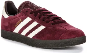 Adidas Gazelle In Maroon For Men