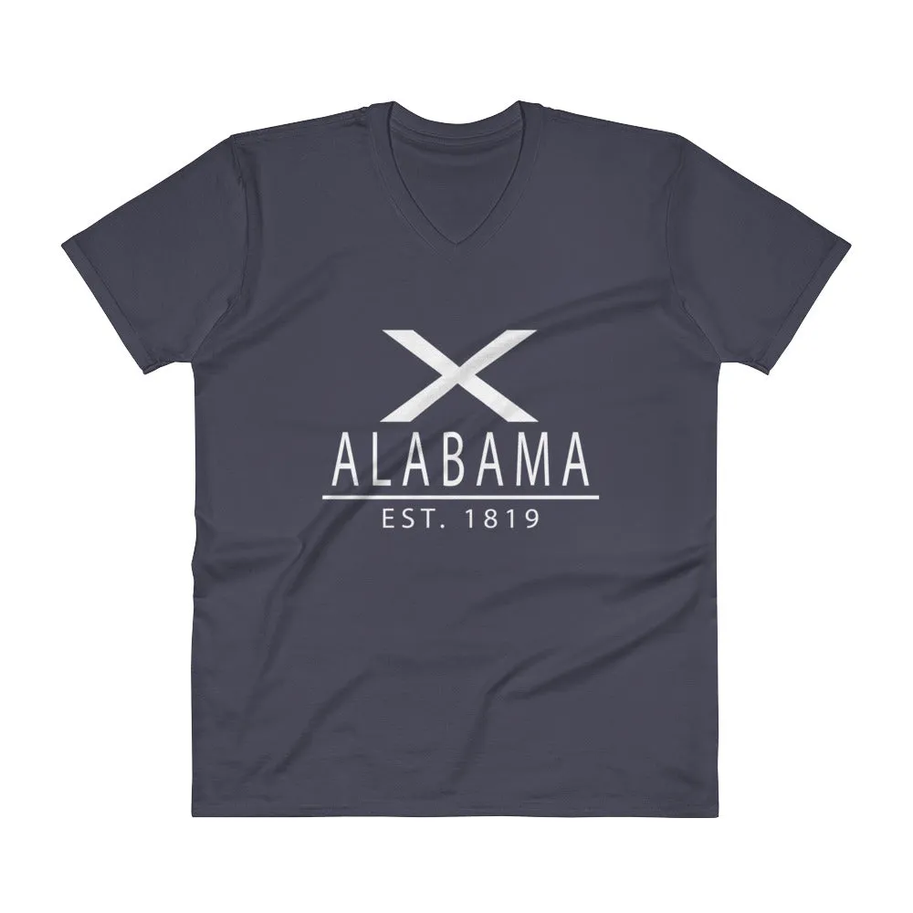 Alabama - V-Neck T-Shirt - Established