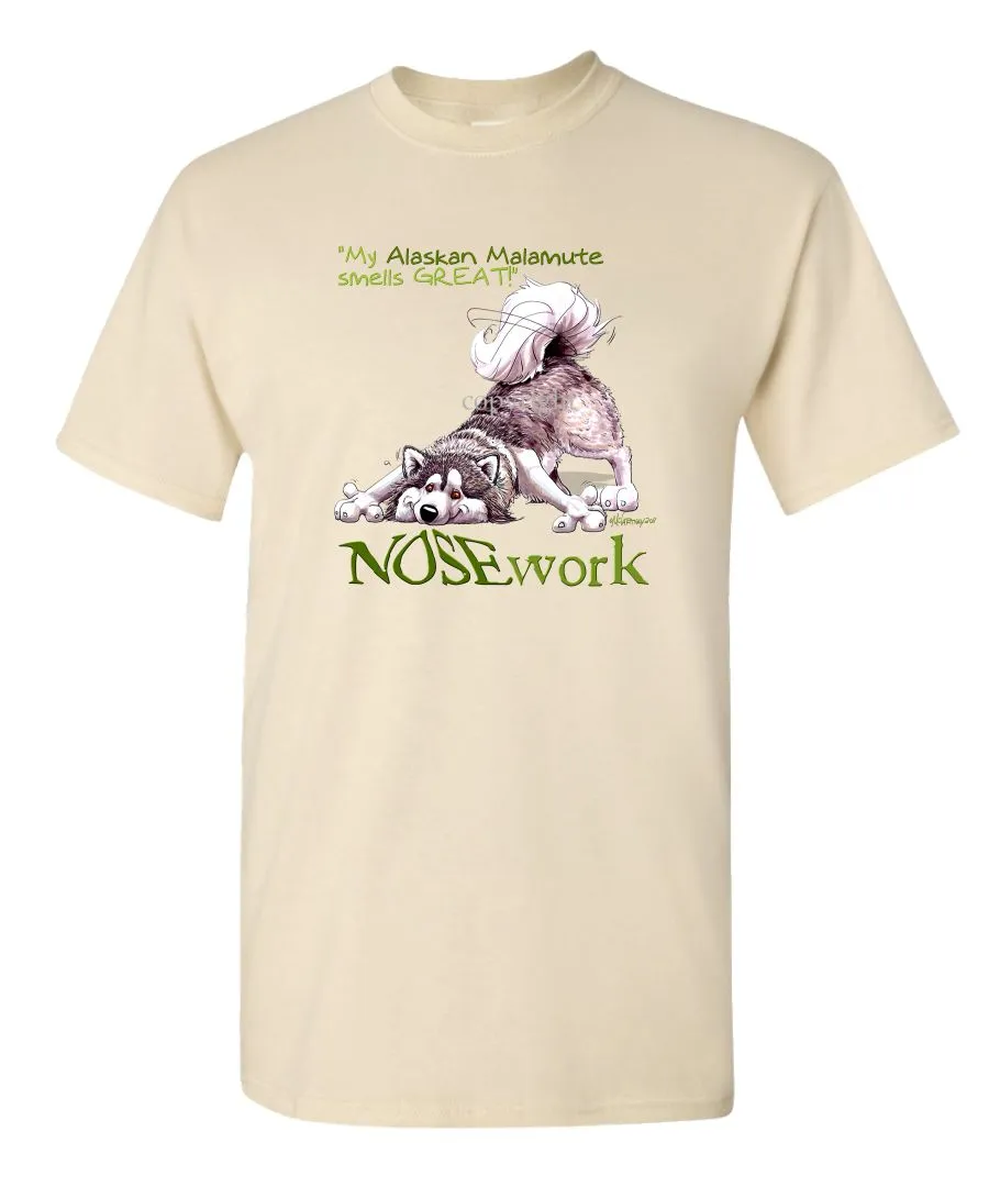 Alaskan Malamute - Nosework - T-Shirt