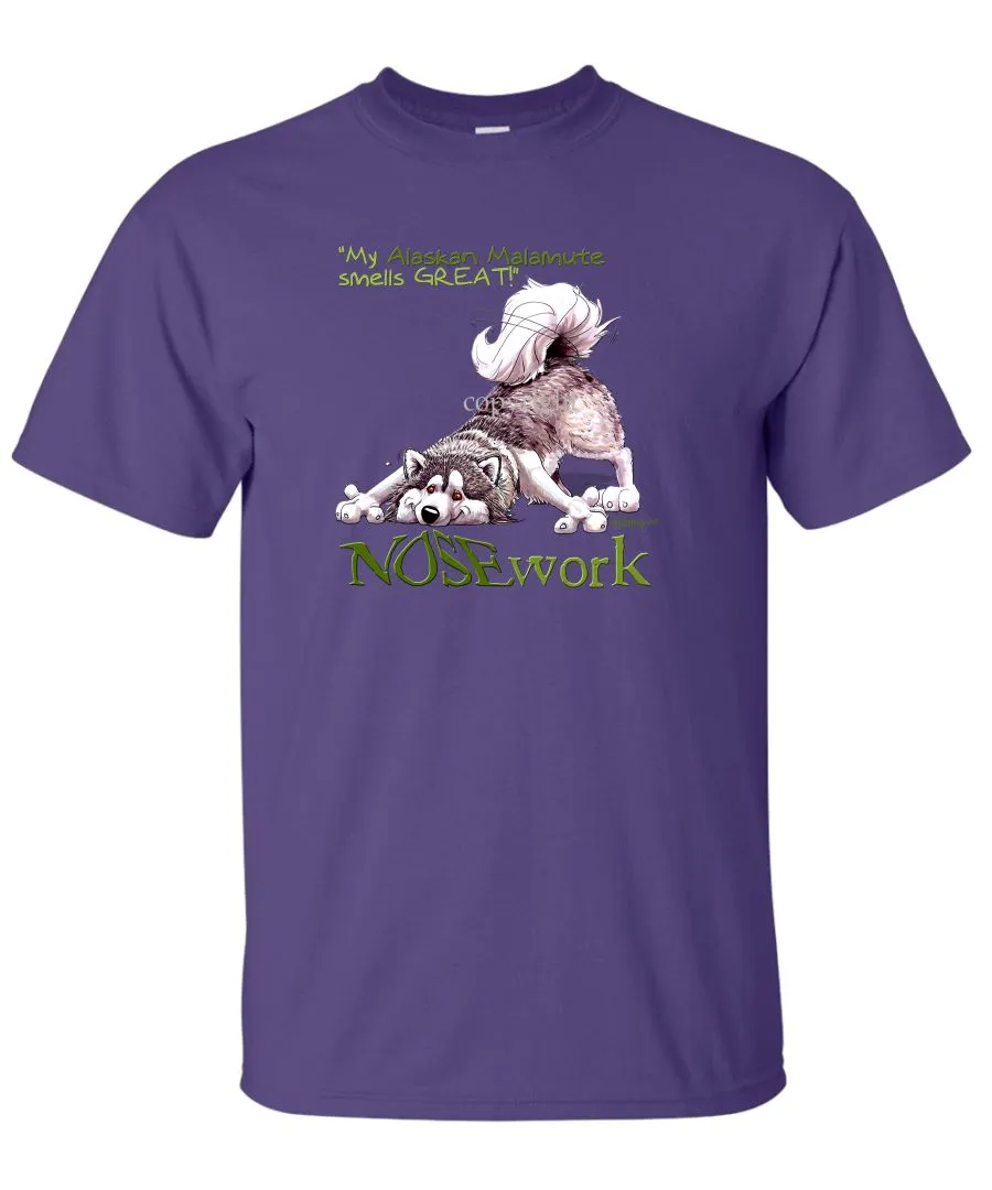 Alaskan Malamute - Nosework - T-Shirt