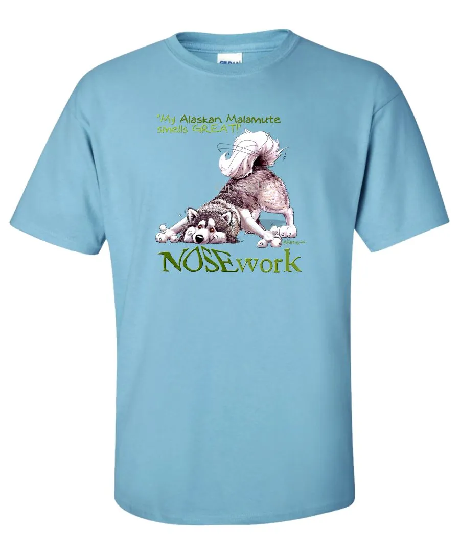 Alaskan Malamute - Nosework - T-Shirt