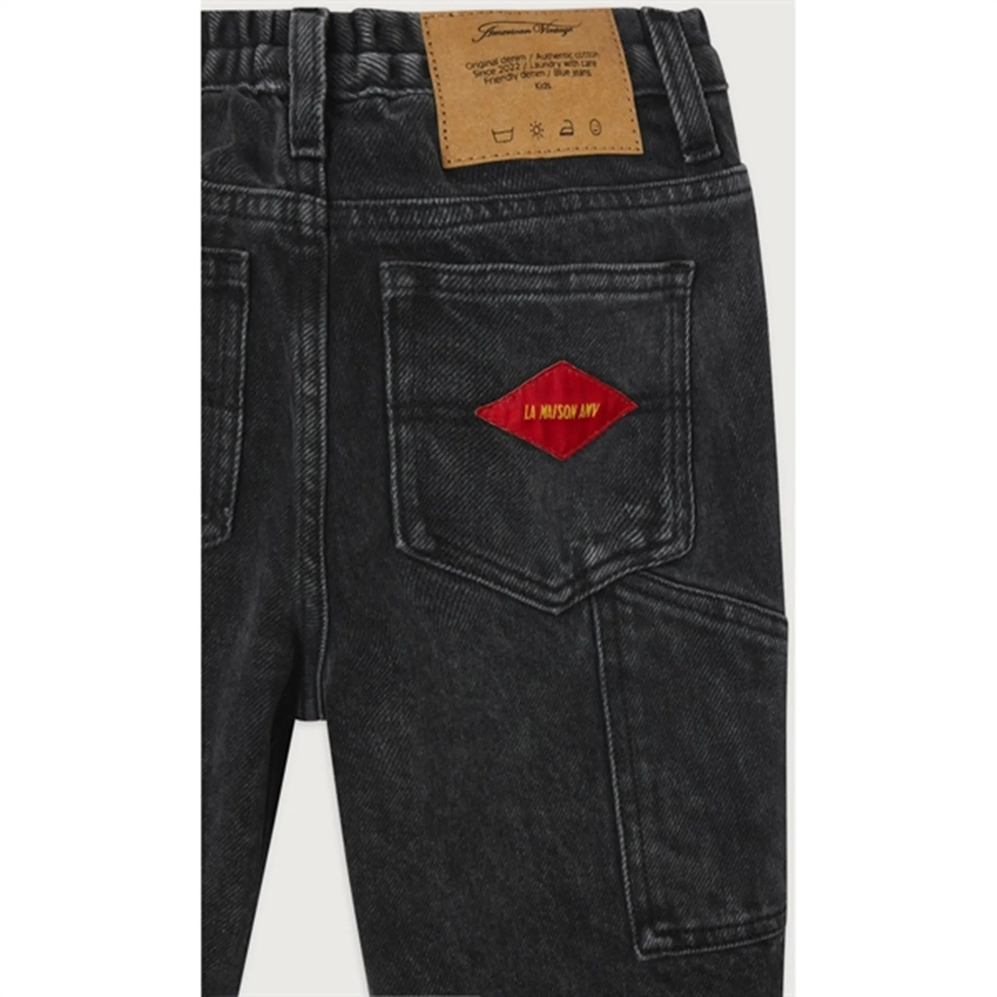 American Vintage Worker Jeans Yopday Black