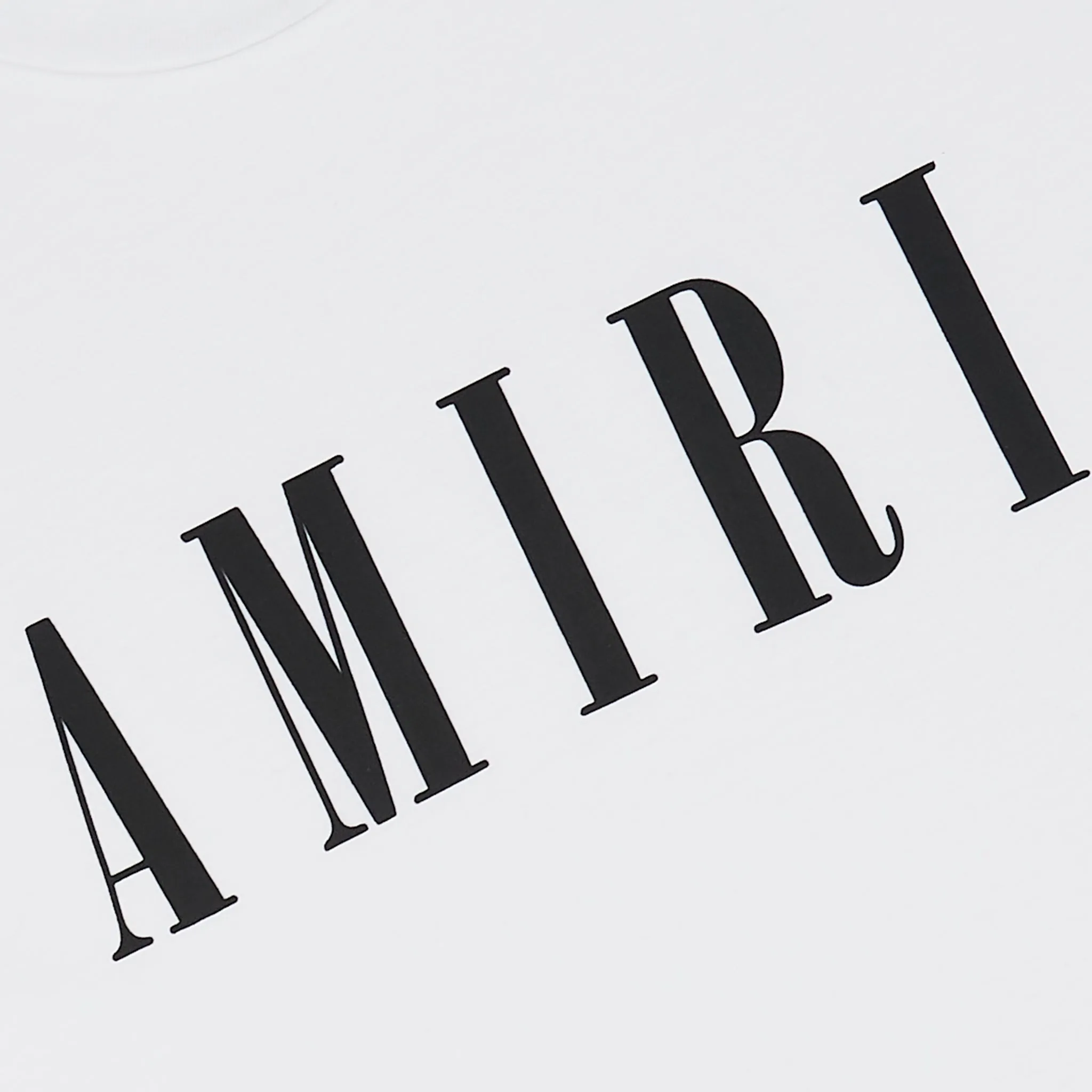 Amiri Logo White T Shirt