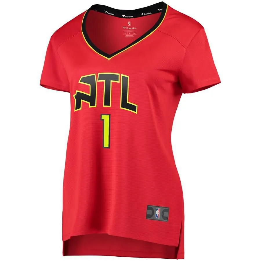 Atlanta Hawks Evan Turner Fanatics Branded Replica Fast Break Statement Jersey Womens - Red | Ireland F1142O8