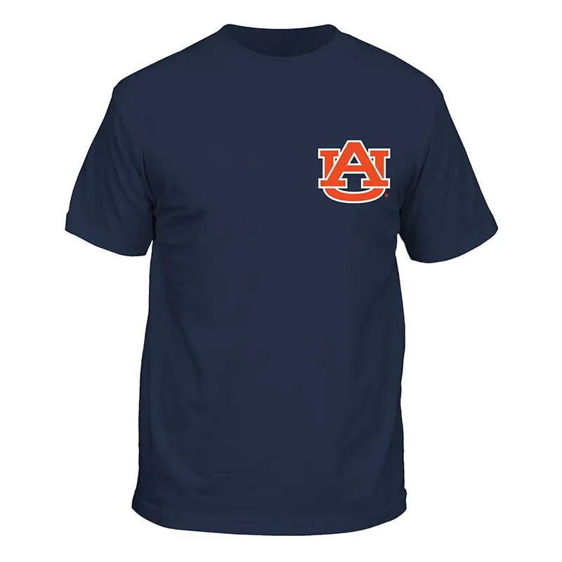 Auburn Drawn Field Mascot Short Sleeve T-Shirt