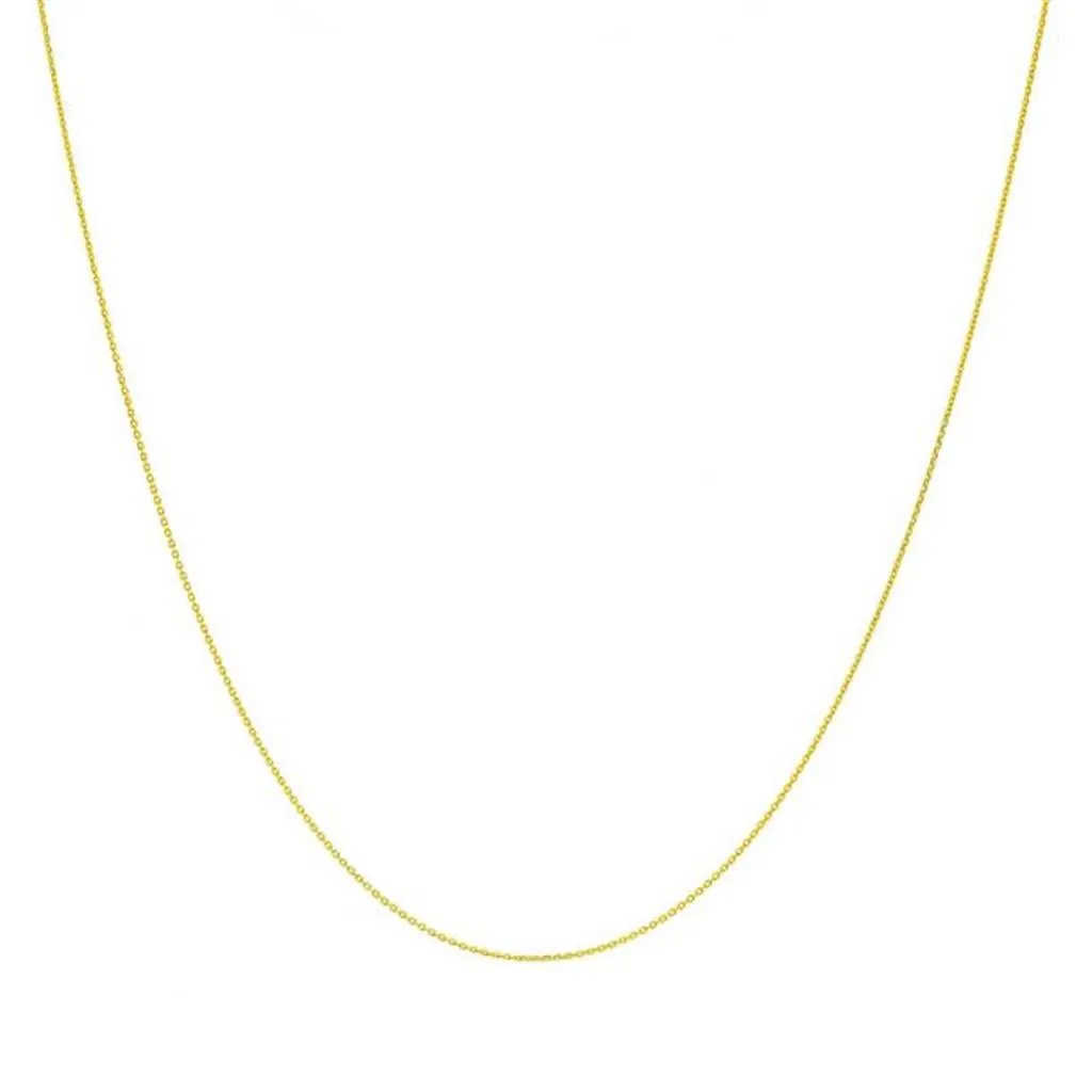 Aura by Martin Binder Gold 1.7mm Cable Chain Necklace