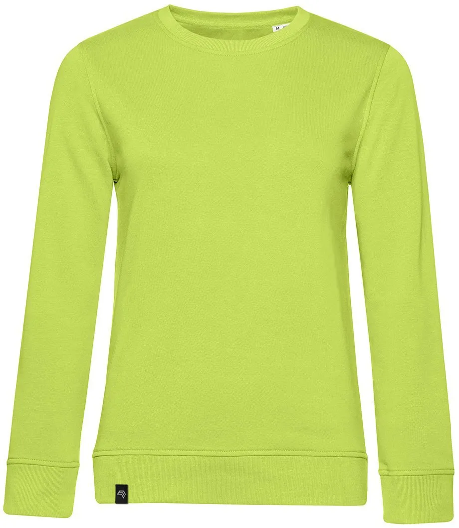 BAC W32B ― Weiches Damen Bio-Baumwolle Sweatshirt [M-L] 20 Farben