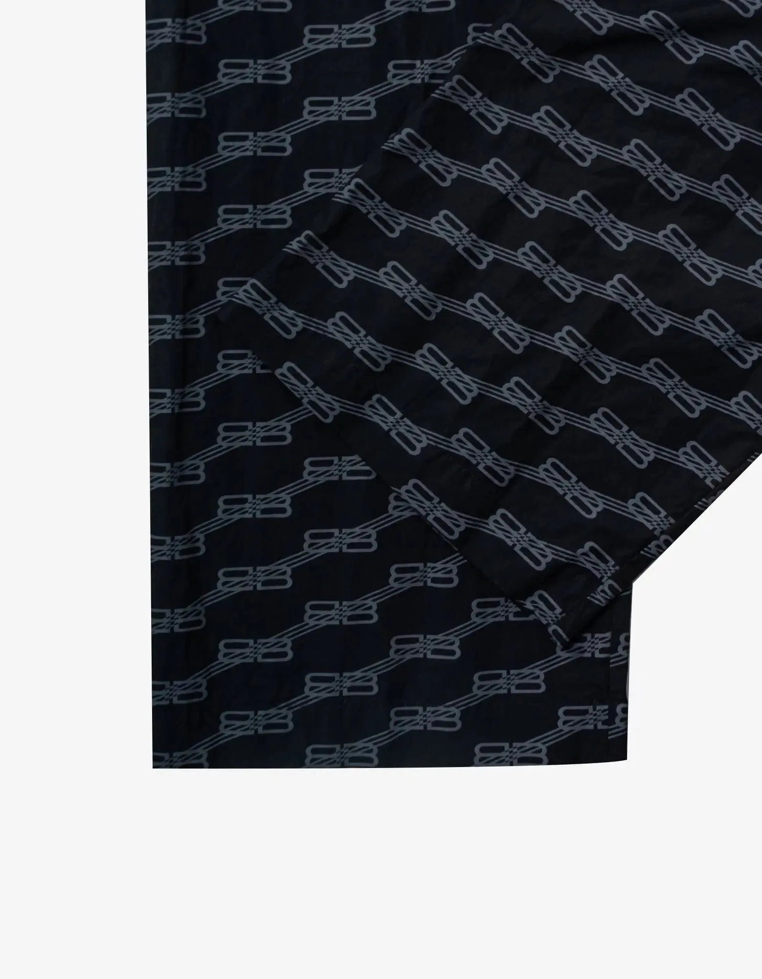 Balenciaga Black BB Monogram Pyjama Pants