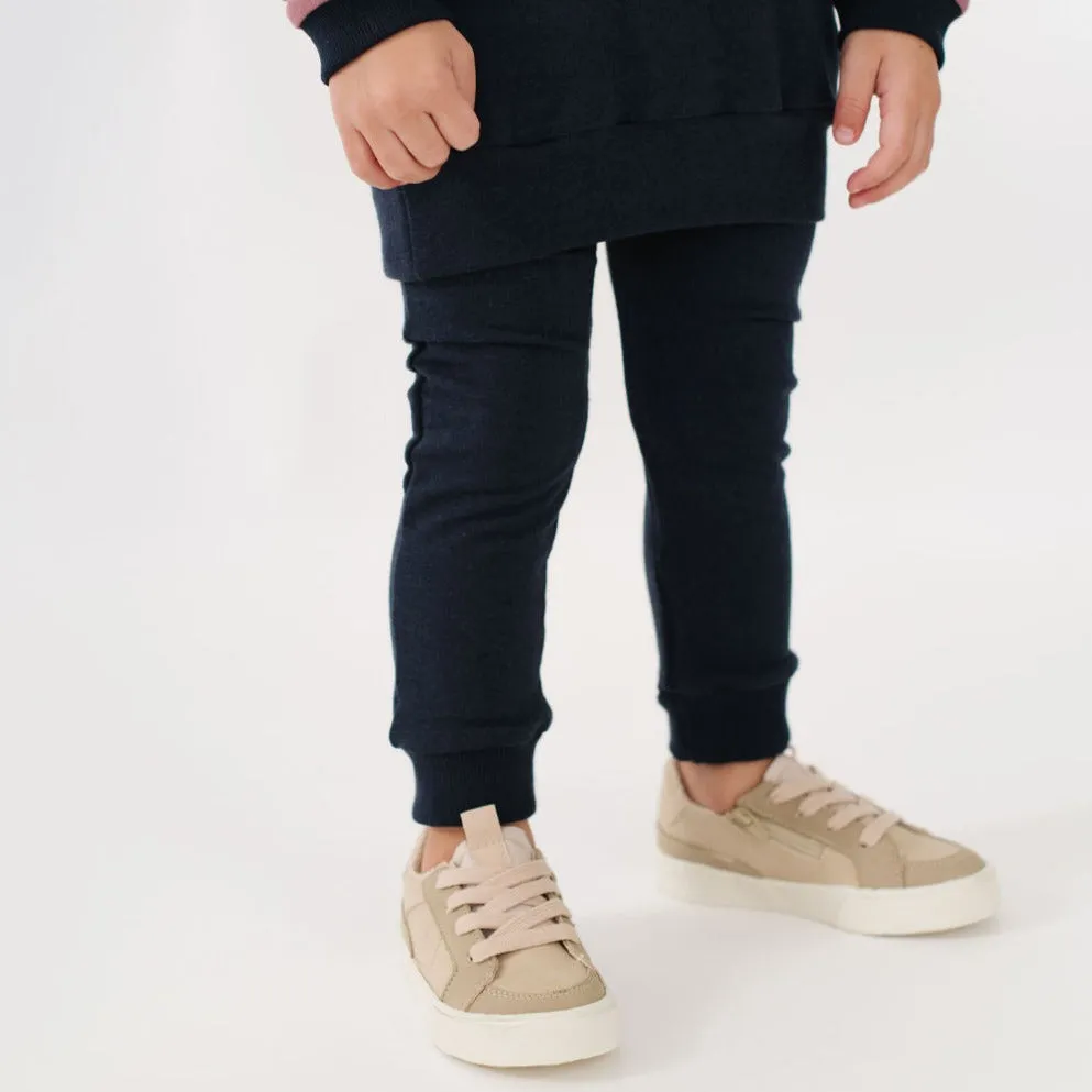 Bamboo Jogger in Midnight French Terry