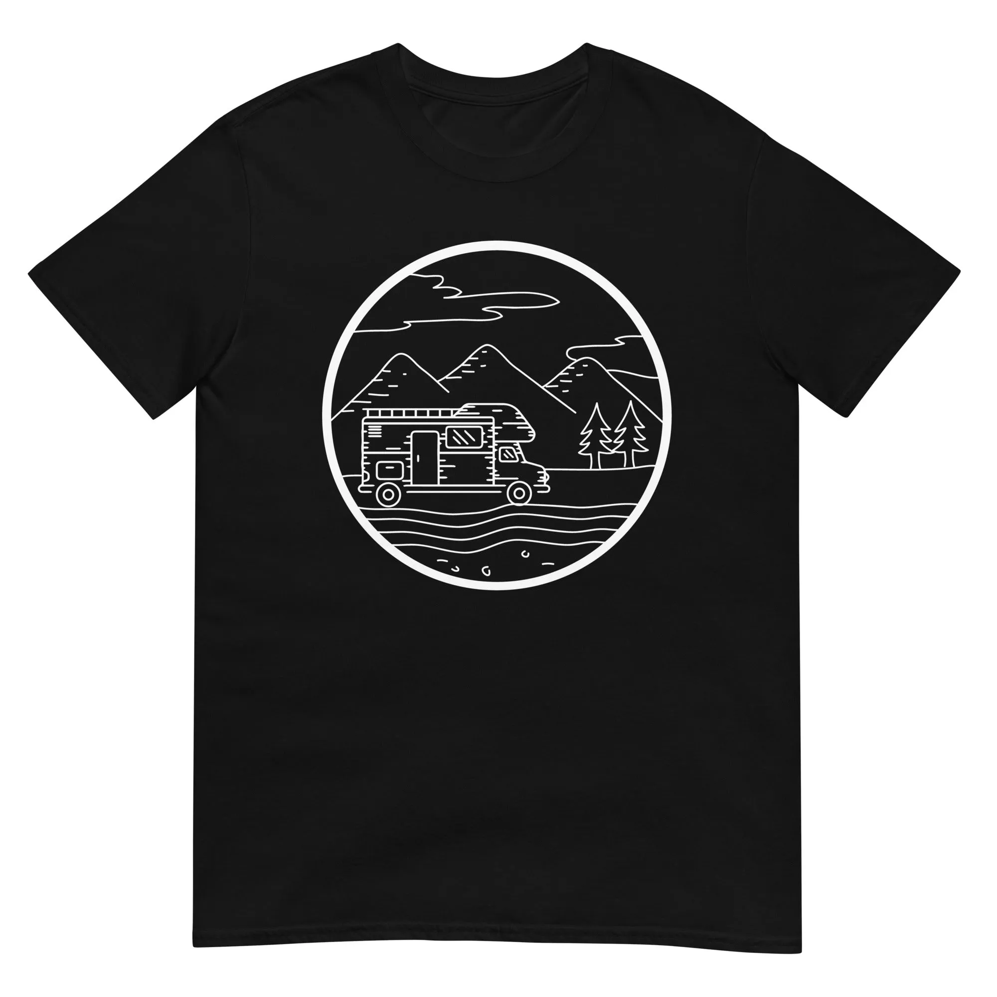 Berge - Camping Van - (13) - T-Shirt (Unisex)