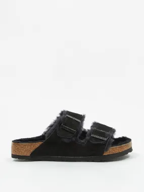 Birkenstock Arizona Fur W - Black