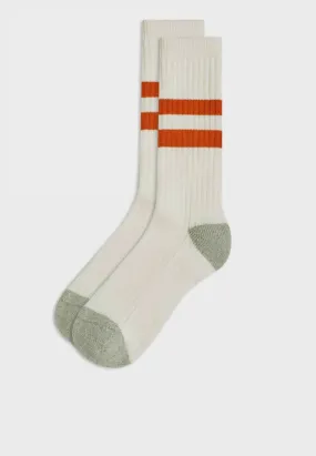 Bjarki Cotton Sport Socks  - pumpkin orange