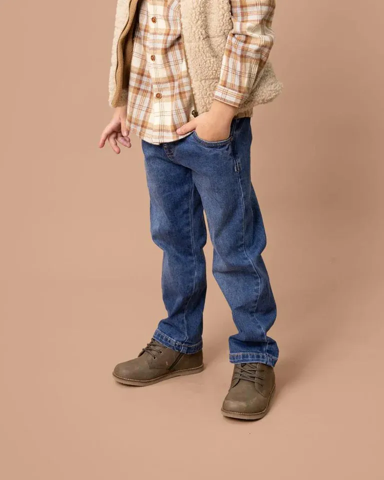 BOYS PULL ON JEANS 3-7 YRS