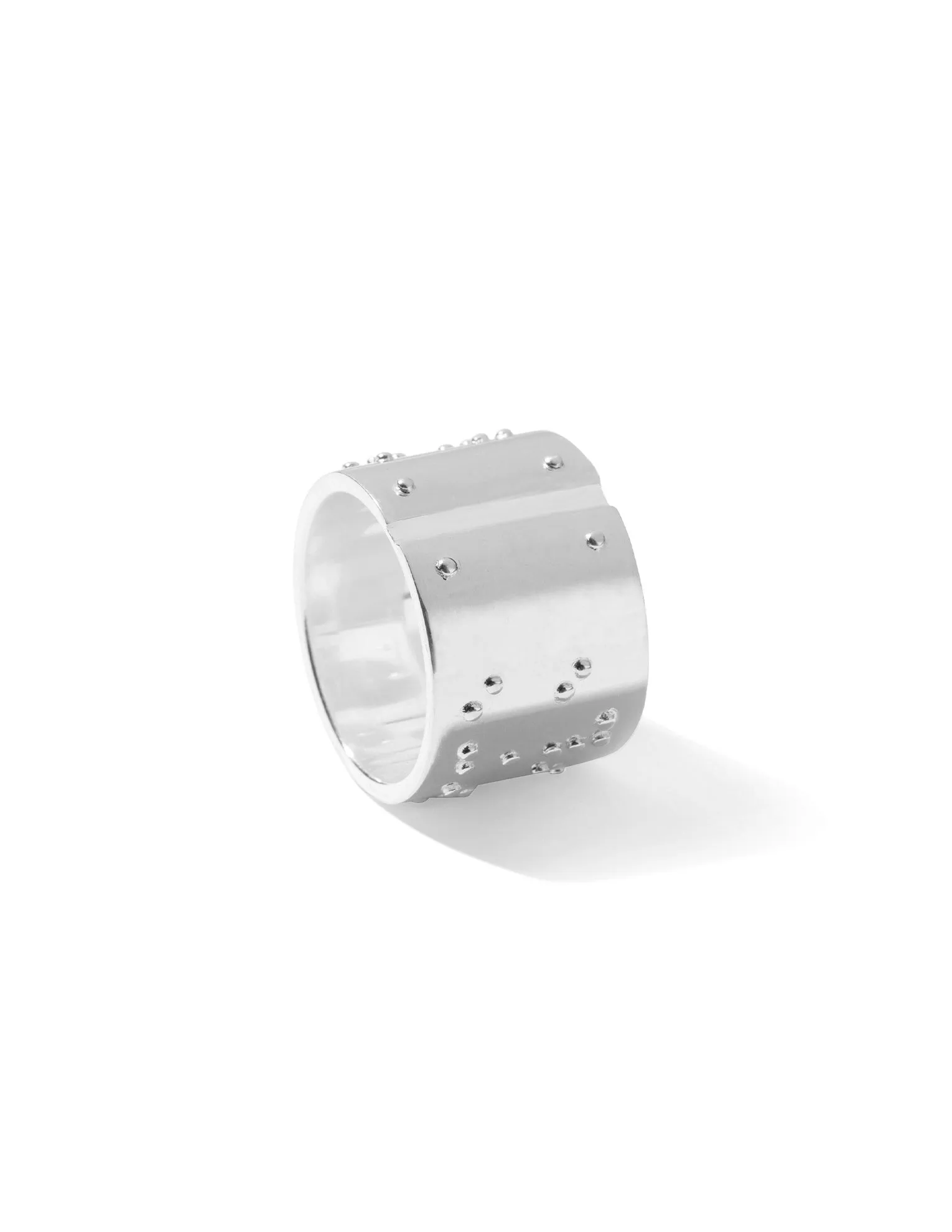 Braille ring <br>Silver