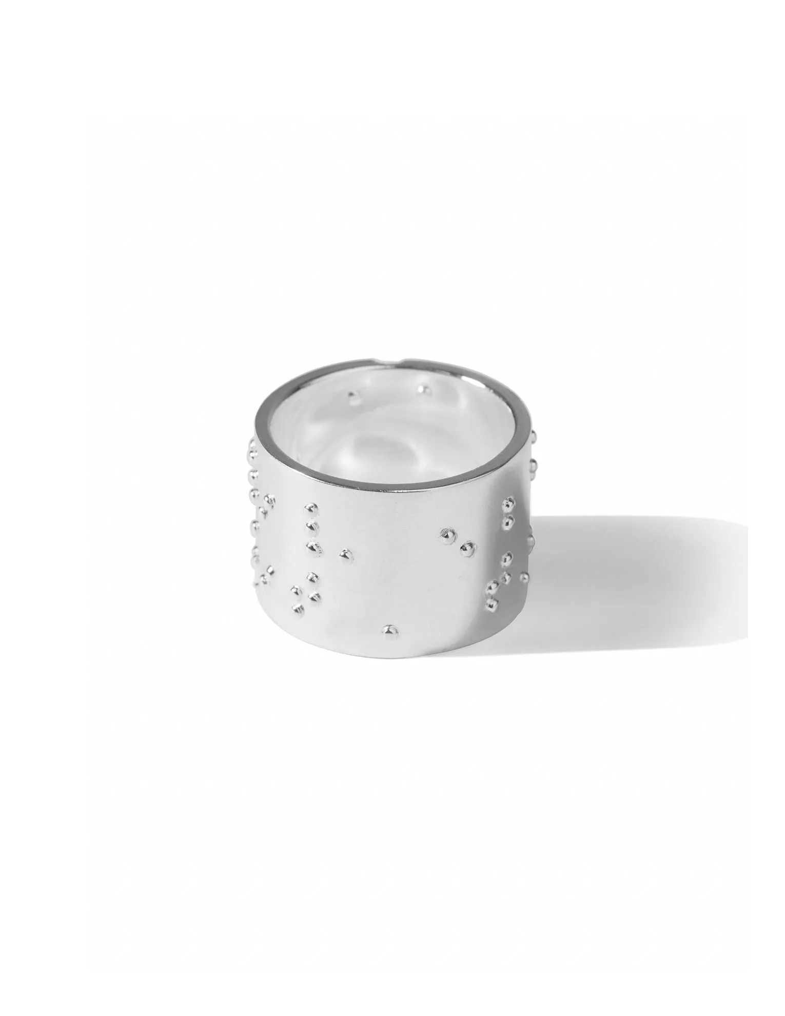 Braille ring <br>Silver