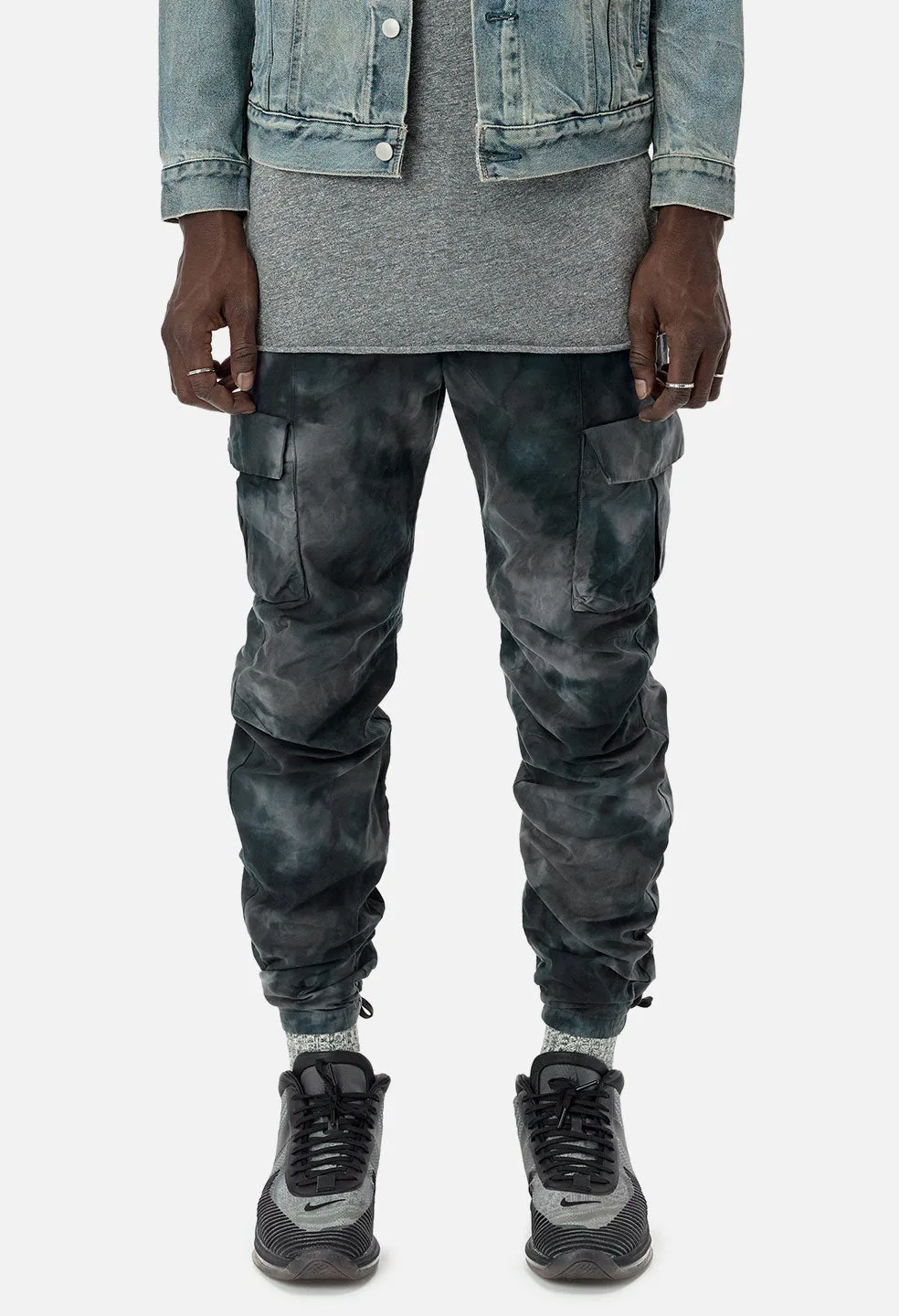 Cargo Pants / Midnight Tie Dye