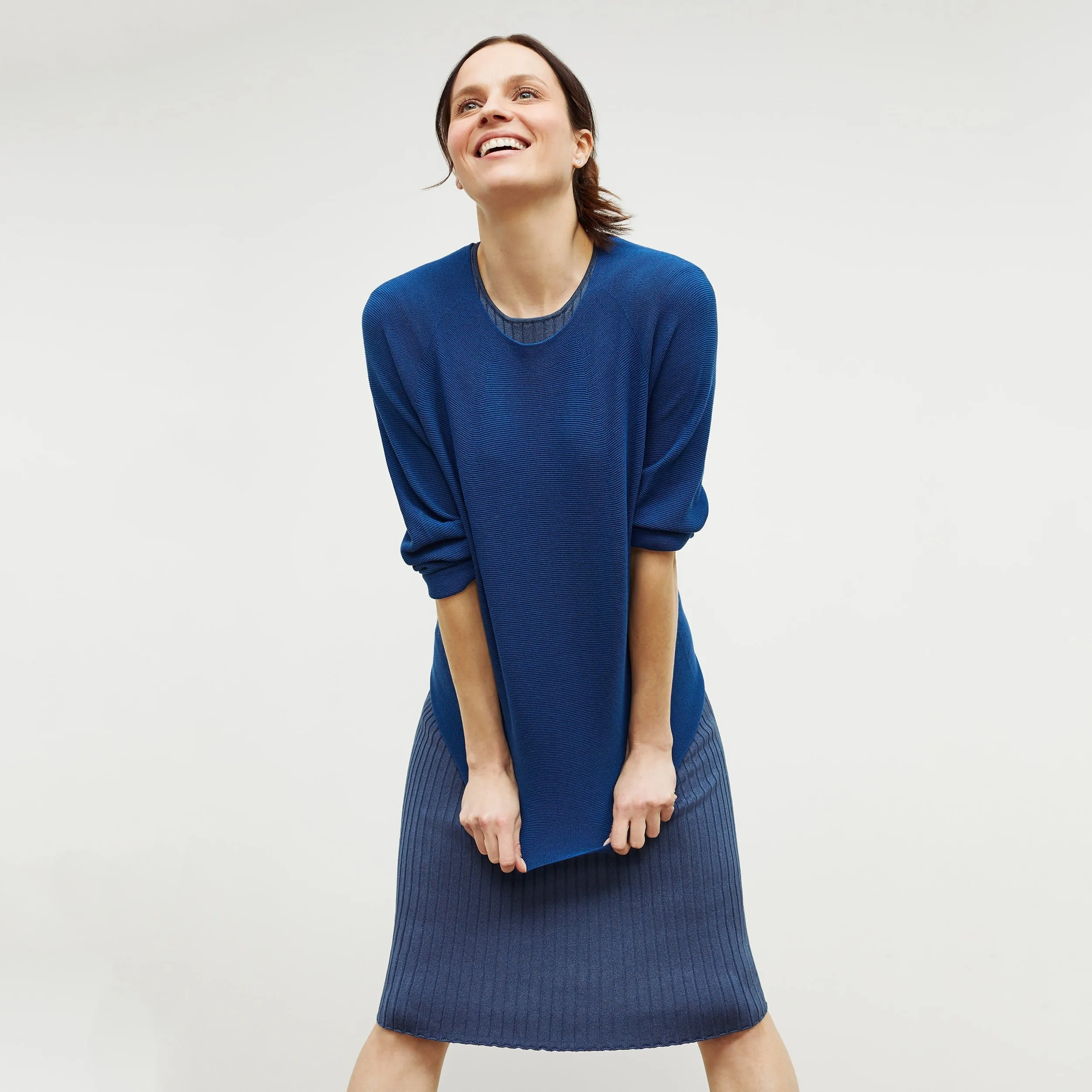 Chadwick Sweater - 3D-Knit Cotton :: Shoreline