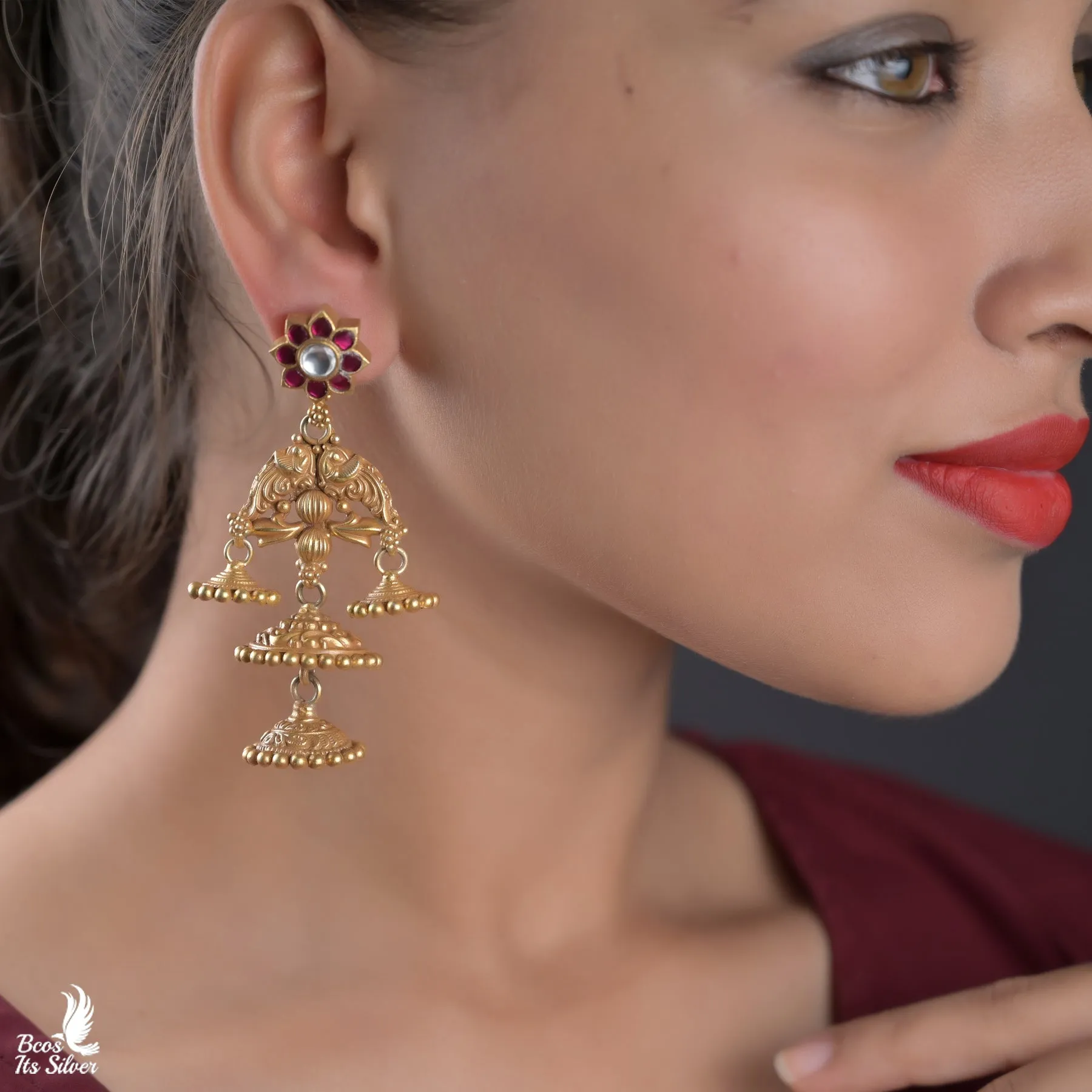 Chandbali Earrings - 5409