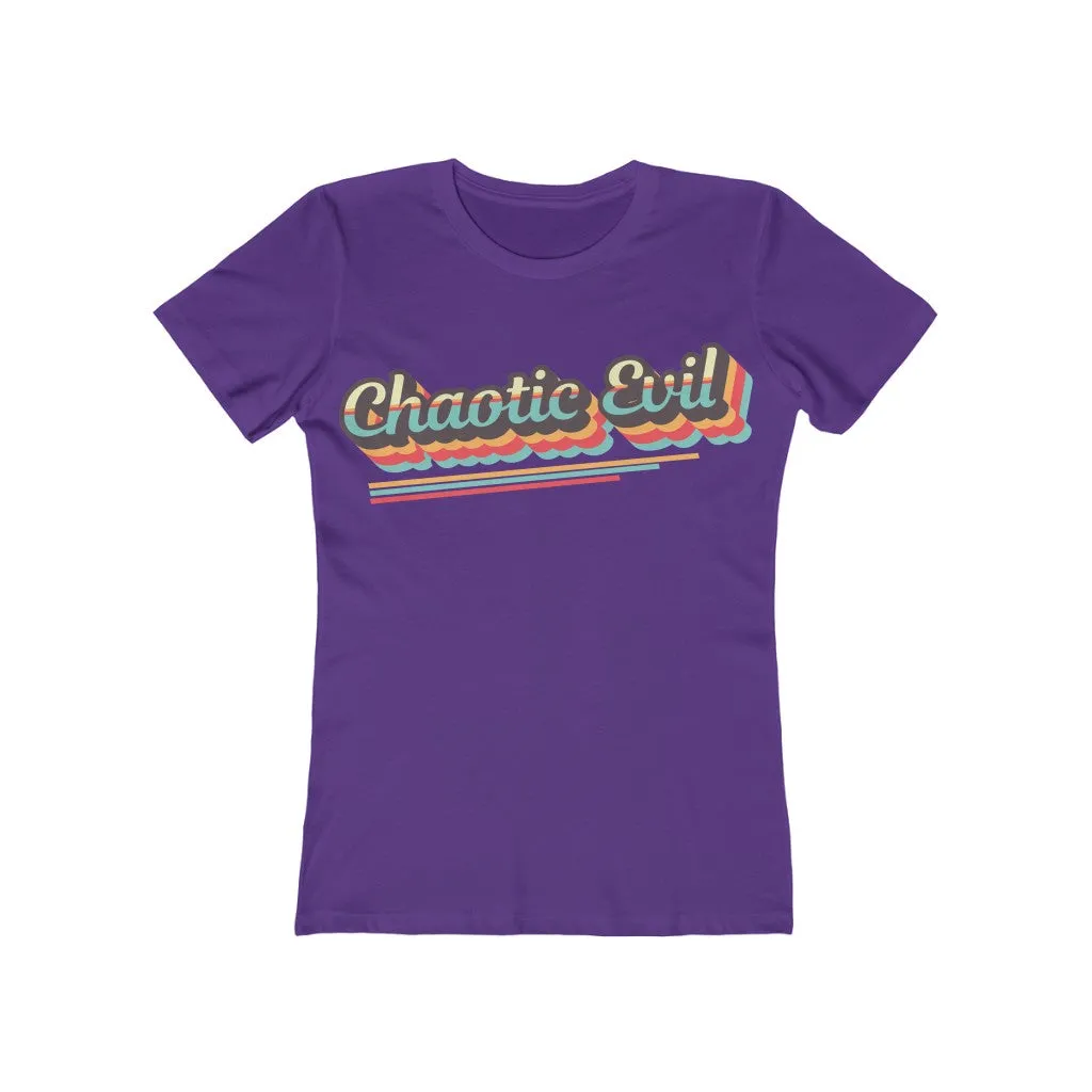 Chaotic Evil Retro Alignment Tee - Women's