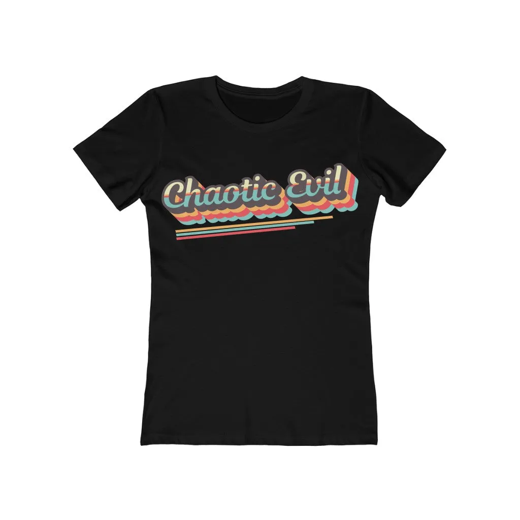 Chaotic Evil Retro Alignment Tee - Women's