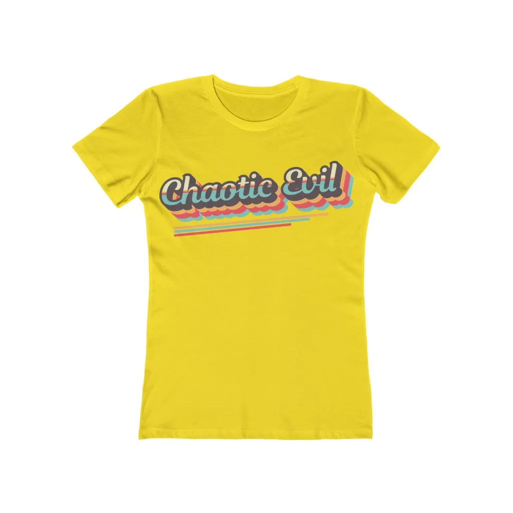 Chaotic Evil Retro Alignment Tee - Women's