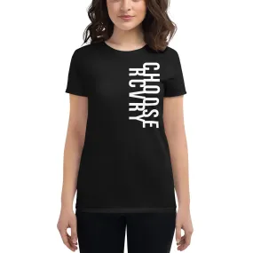 Choose RCVRY Logo Women's short sleeve t-shirt