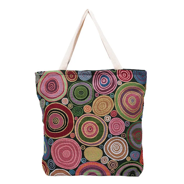 Circles Circles Big Tote