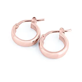 Classic Chunky Huggie Earrings 'Elba'