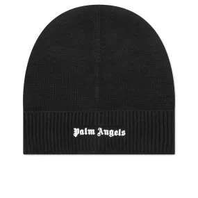 Classic Logo Beanie - Black/White