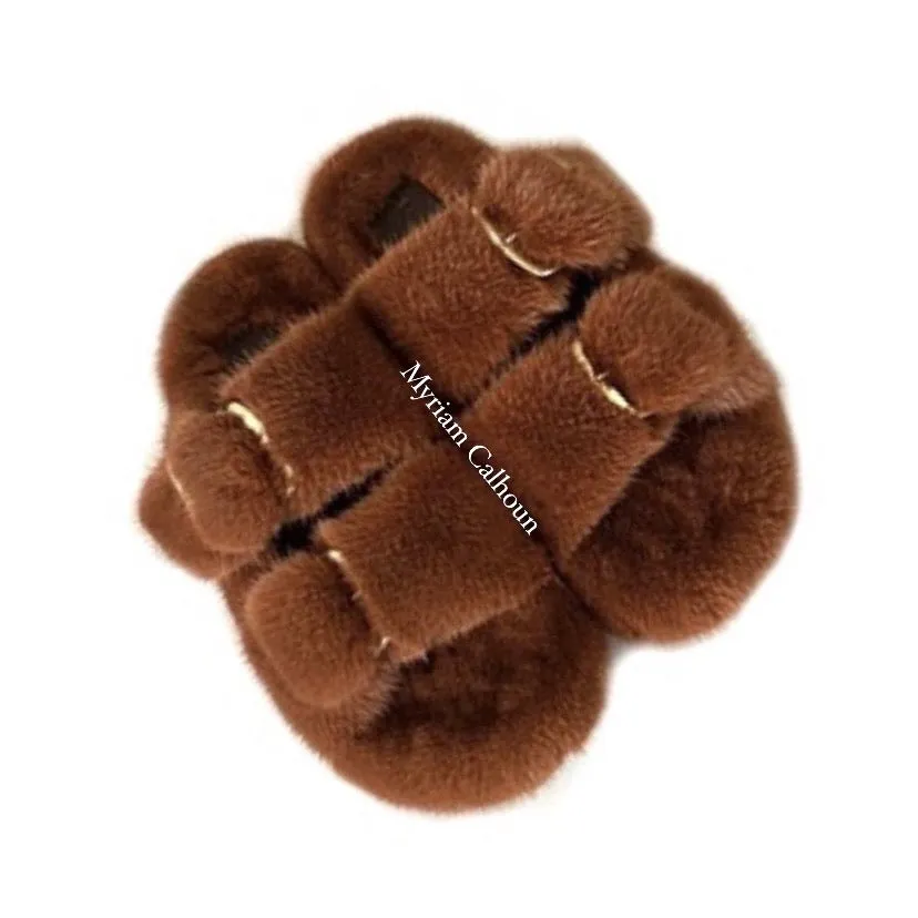 Cognac Arizona Slippers