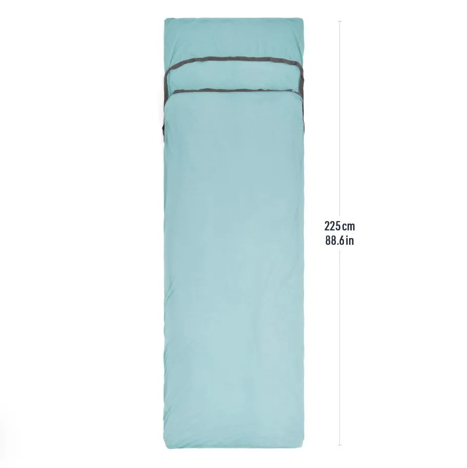 Comfort Blend Sleeping Bag Liner - Rectangular With Pilllow Sleeve