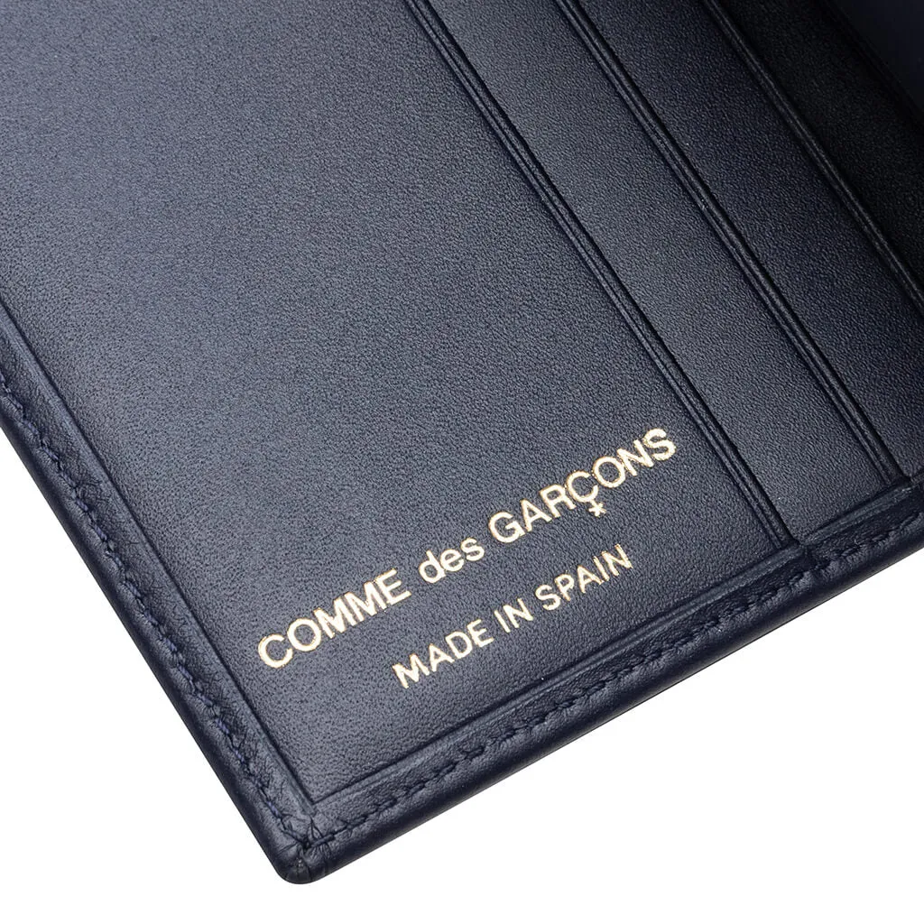 Comme des Garcons Classic Wallet - Navy