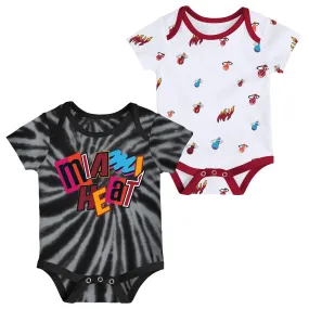 Court Culture Miami Mashup 2-PK Infant Onesies