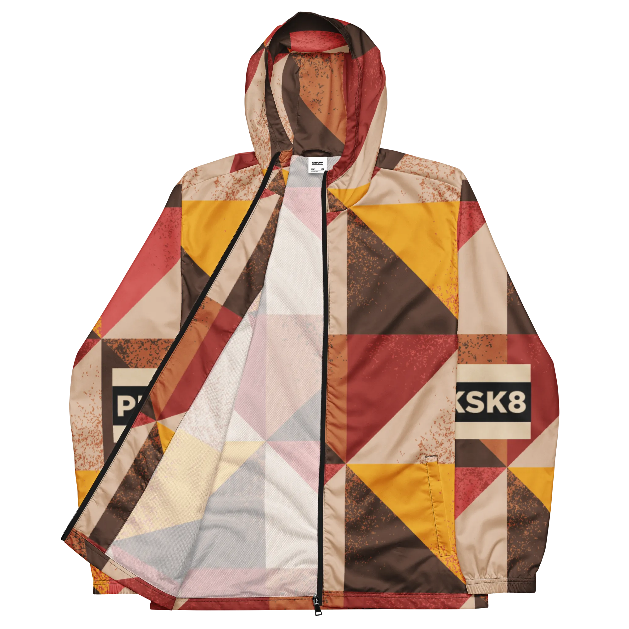 Cream windbreaker