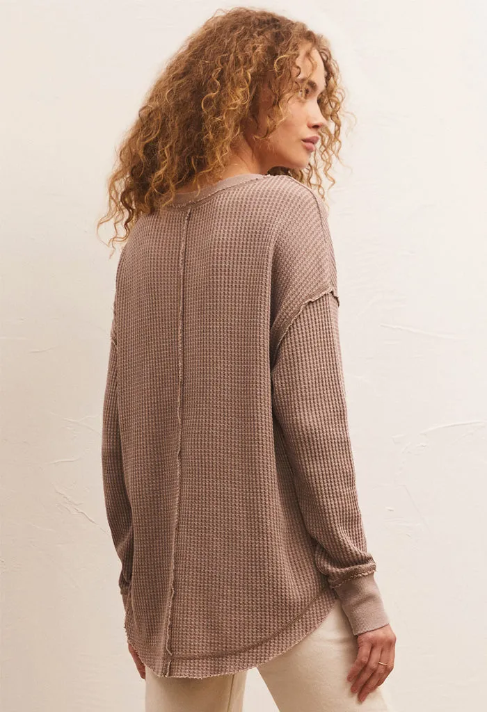 Driftwood Thermal LS Top-Milkshake