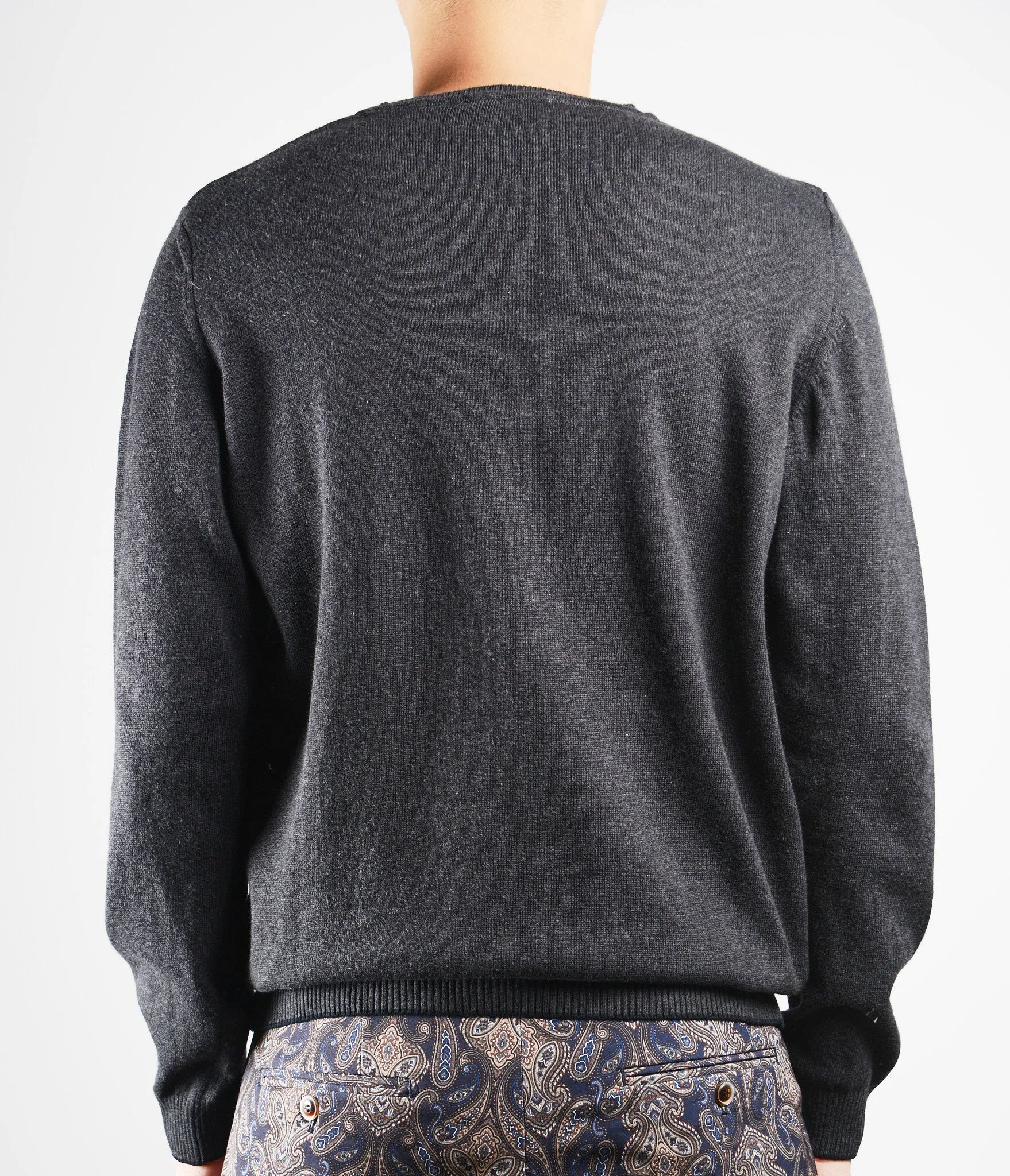 DT Mini Rib Crewneck Ls Sweater