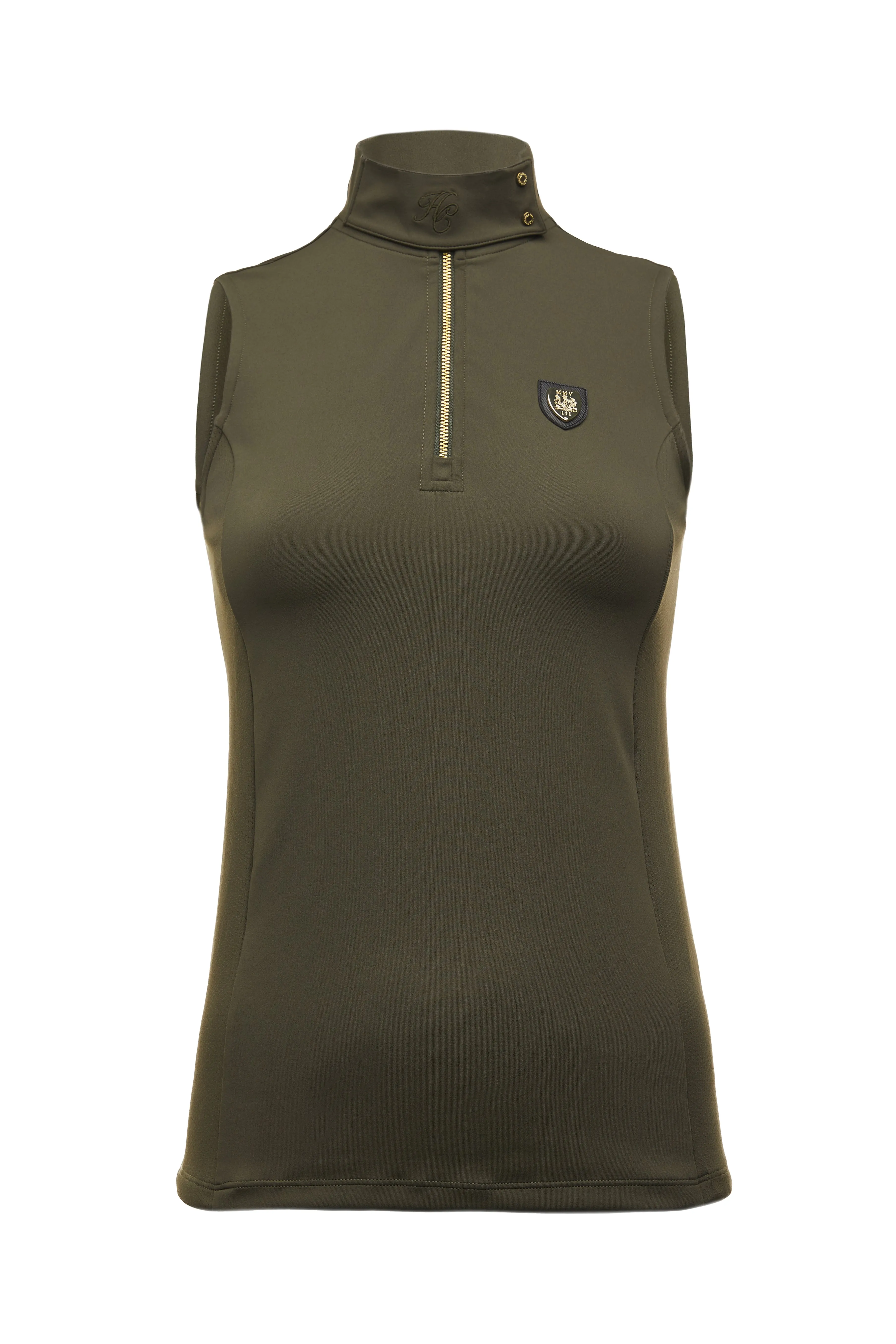 Elite Sleeveless Base Layer (Olive)