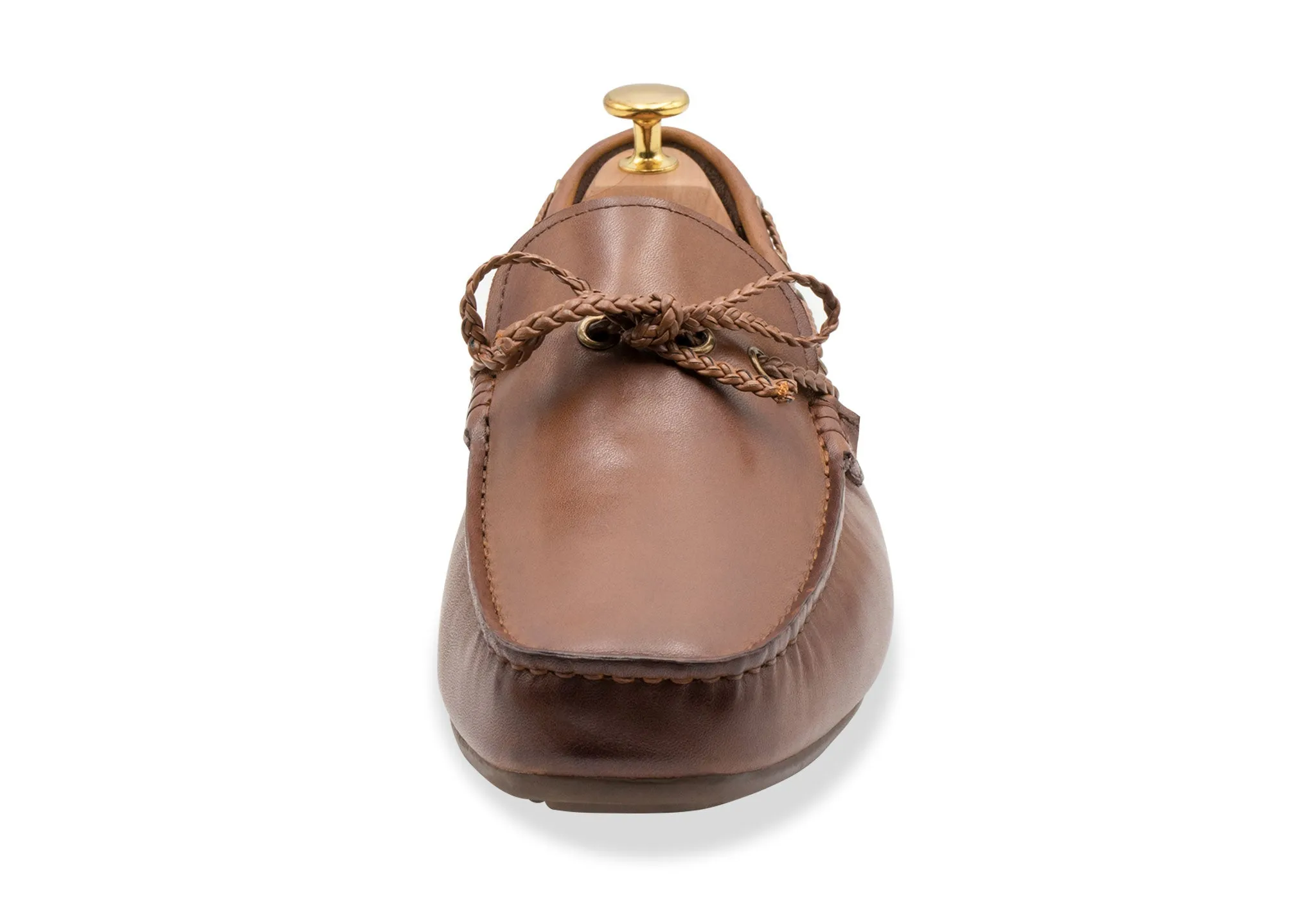 Esperanza Chestnut Moccasins