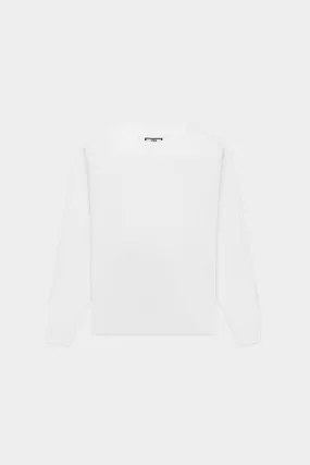 Game Day Box Fit Long Sleeve T-Shirt Bright White