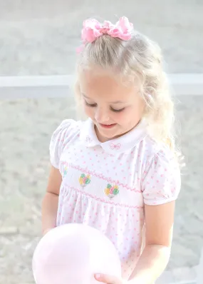 Girl's Smocked "Birthday" Dress