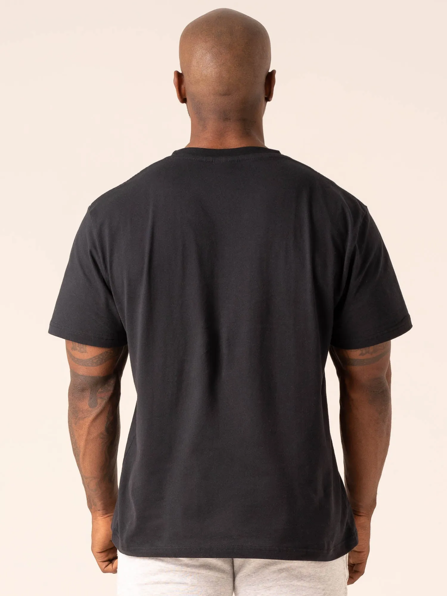 Grit Oversized T-Shirt - Black