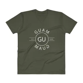 Guam - V-Neck T-Shirt - Reflections