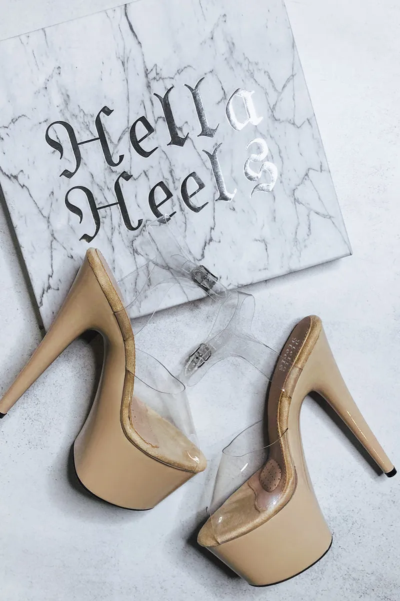 Hella Heels Classic Gloss 7inch Stilettos - Ashton