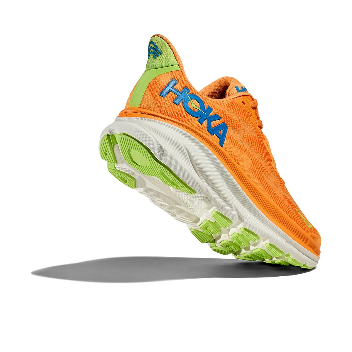 Hoka Clifton 9 Mens | Solar Flare / Lettuce