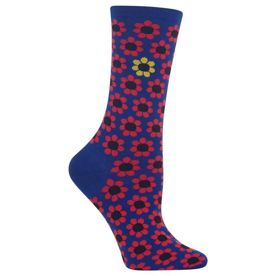 Hot Sox Women - Crazy Daisy Socks