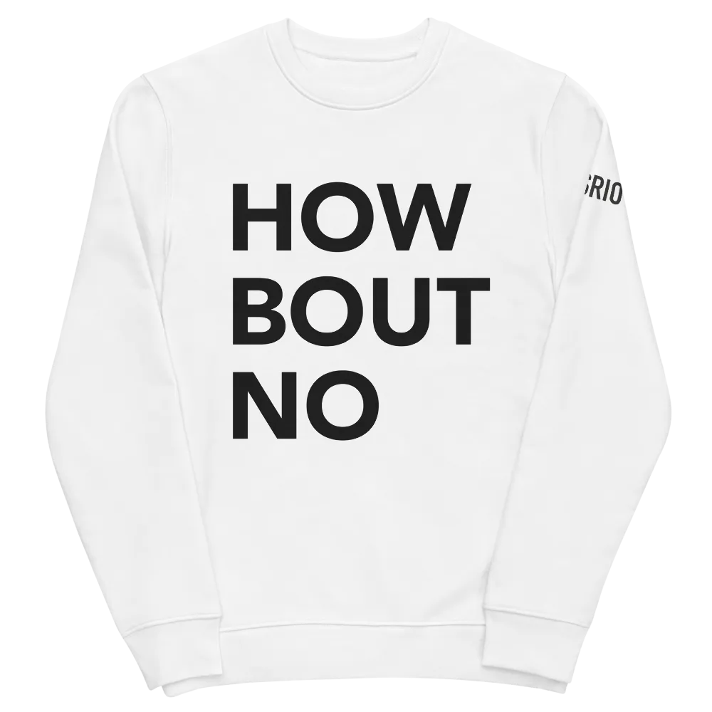 How BouNo Unisex eco sweatshirt