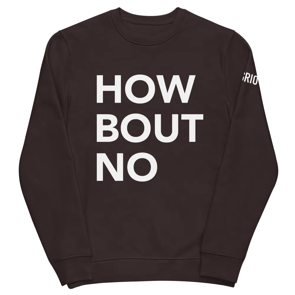 How BouNo Unisex eco sweatshirt